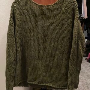 vince woven wool sweater